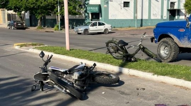 Contina internado el hombre accidentado en Pringles y Lbano